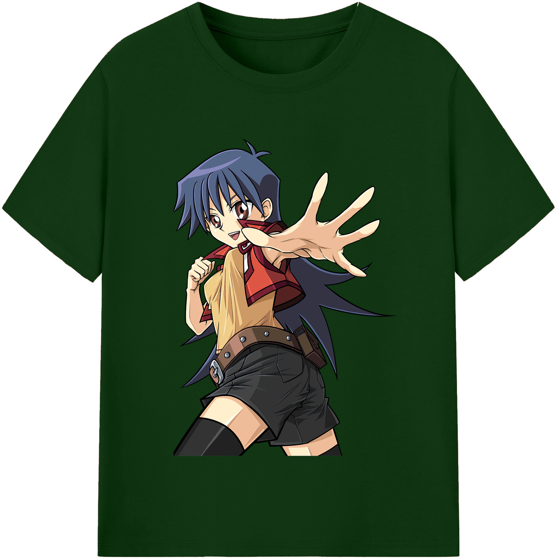 （画像用） 遊☆戯☆王 Yu-Gi-Oh! 綿100％半袖Tシャツ（フロントプリント）